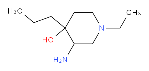 3-amino-1-ethyl-4-propylpiperidin-4-ol