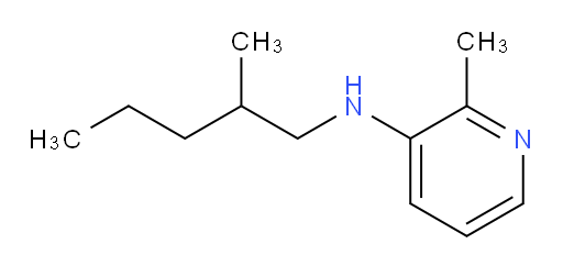 2-methyl-N-(2-methylpentyl)pyridin-3-amine