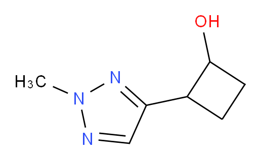 2-(2-methyl-2H-1,2,3-triazol-4-yl)cyclobutan-1-ol