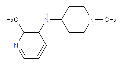 2-methyl-N-(1-methylpiperidin-4-yl)pyridin-3-amine