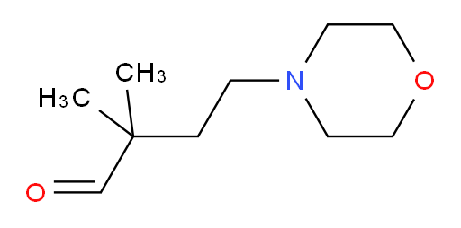 2,2-dimethyl-4-(morpholin-4-yl)butanal
