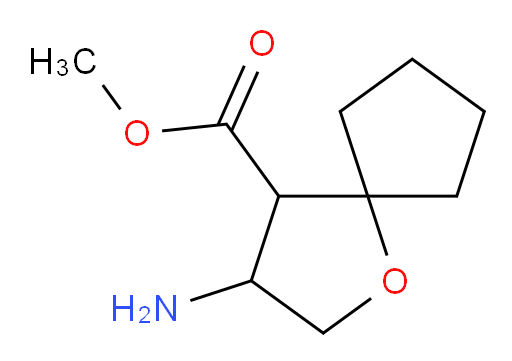 methyl 3-amino-1-oxaspiro[4.4]nonane-4-carboxylate