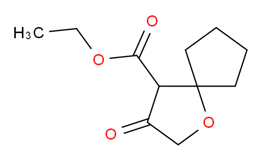 ethyl 3-oxo-1-oxaspiro[4.4]nonane-4-carboxylate