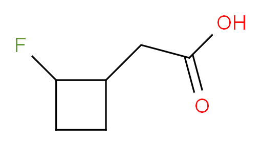 2-(2-fluorocyclobutyl)acetic acid