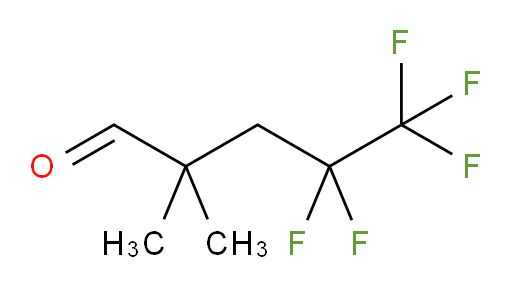4,4,5,5,5-pentafluoro-2,2-dimethylpentanal