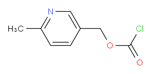 (6-methylpyridin-3-yl)methyl chloroformate