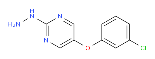 5-(3-chlorophenoxy)-2-hydrazinylpyrimidine