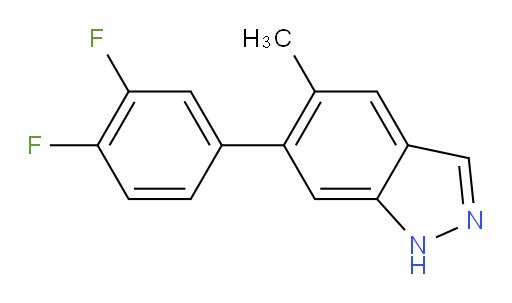 6-(3,4-difluorophenyl)-5-methyl-1H-indazole