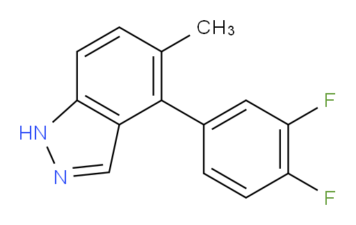 4-(3,4-difluorophenyl)-5-methyl-1H-indazole