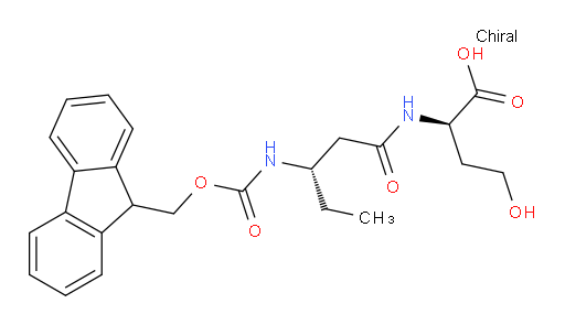(2R)-2-[(3S)-3-({[(9H-fluoren-9-yl)methoxy]carbonyl}amino)pentanamido]-4-hydroxybutanoic acid