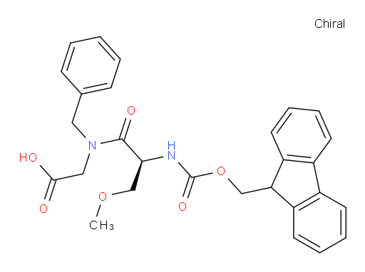 2-[(2S)-N-benzyl-2-({[(9H-fluoren-9-yl)methoxy]carbonyl}amino)-3-methoxypropanamido]acetic acid