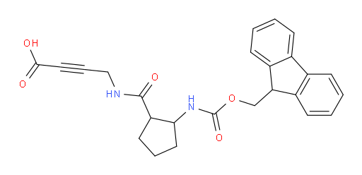 4-{[2-({[(9H-fluoren-9-yl)methoxy]carbonyl}amino)cyclopentyl]formamido}but-2-ynoic acid