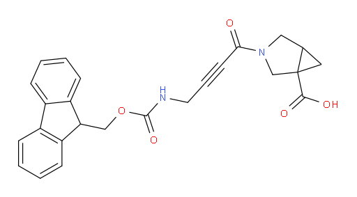 3-[4-({[(9H-fluoren-9-yl)methoxy]carbonyl}amino)but-2-ynoyl]-3-azabicyclo[3.1.0]hexane-1-carboxylic acid