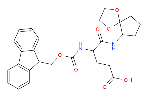 4-({1,4-dioxaspiro[4.4]nonan-6-yl}carbamoyl)-4-({[(9H-fluoren-9-yl)methoxy]carbonyl}amino)butanoic acid