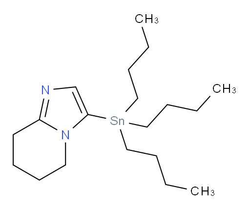 3-(tributylstannyl)-5,6,7,8-tetrahydroimidazo[1,2-a]pyridine