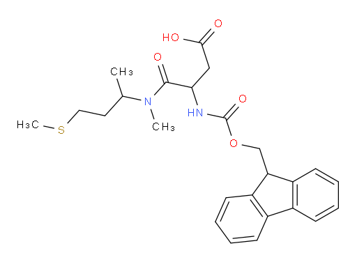 3-({[(9H-fluoren-9-yl)methoxy]carbonyl}amino)-3-{methyl[4-(methylsulfanyl)butan-2-yl]carbamoyl}propanoic acid