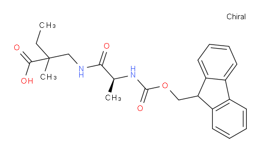 2-{[(2S)-2-({[(9H-fluoren-9-yl)methoxy]carbonyl}amino)propanamido]methyl}-2-methylbutanoic acid
