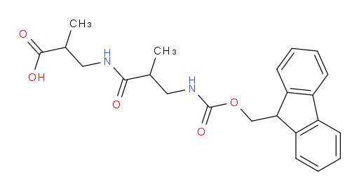 3-[3-({[(9H-fluoren-9-yl)methoxy]carbonyl}amino)-2-methylpropanamido]-2-methylpropanoic acid