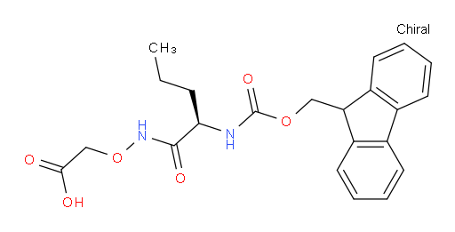 2-{[(2R)-2-({[(9H-fluoren-9-yl)methoxy]carbonyl}amino)pentanamido]oxy}acetic acid