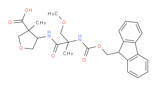 4-[2-({[(9H-fluoren-9-yl)methoxy]carbonyl}amino)-2-(methoxymethyl)propanamido]-3-methyloxolane-3-carboxylic acid