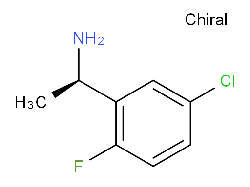 (1R)-1-(5-chloro-2-fluorophenyl)ethan-1-amine