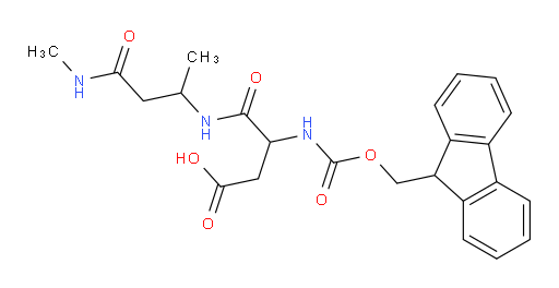 3-({[(9H-fluoren-9-yl)methoxy]carbonyl}amino)-3-{[1-(methylcarbamoyl)propan-2-yl]carbamoyl}propanoic acid