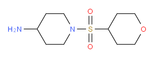 1-(oxane-4-sulfonyl)piperidin-4-amine