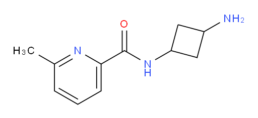 N-(3-aminocyclobutyl)-6-methylpyridine-2-carboxamide