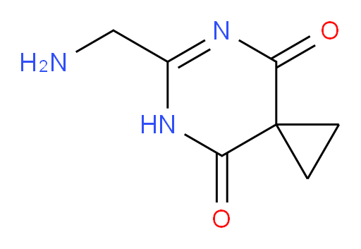 6-(aminomethyl)-5,7-diazaspiro[2.5]oct-5-ene-4,8-dione