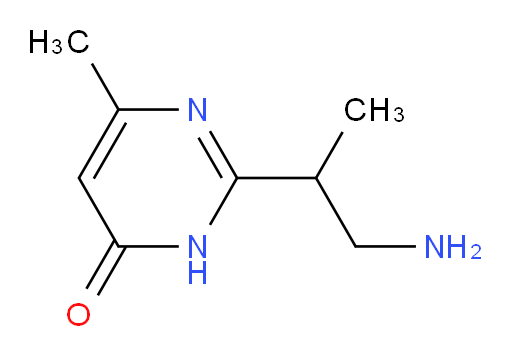 2-(1-aminopropan-2-yl)-6-methyl-3,4-dihydropyrimidin-4-one