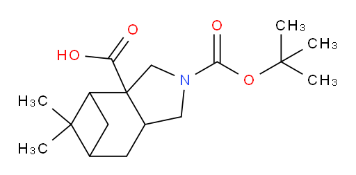 4-[(tert-butoxy)carbonyl]-9,9-dimethyl-4-azatricyclo[6.1.1.0,2,6]decane-2-carboxylic acid