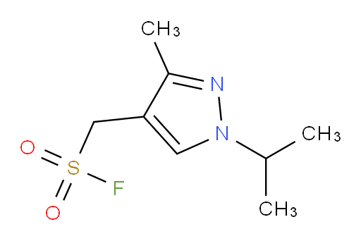 [3-methyl-1-(propan-2-yl)-1H-pyrazol-4-yl]methanesulfonyl fluoride