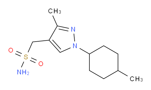 [3-methyl-1-(4-methylcyclohexyl)-1H-pyrazol-4-yl]methanesulfonamide