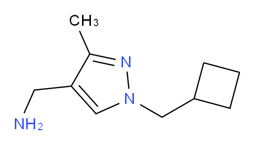 [1-(cyclobutylmethyl)-3-methyl-1H-pyrazol-4-yl]methanamine