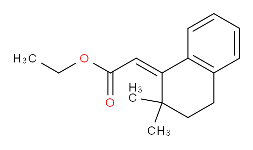 ethyl 2-[(1E)-2,2-dimethyl-1,2,3,4-tetrahydronaphthalen-1-ylidene]acetate