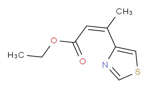 ethyl (2Z)-3-(1,3-thiazol-4-yl)but-2-enoate
