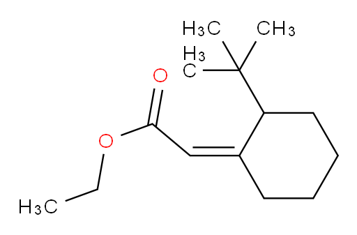 ethyl 2-[(1Z)-2-tert-butylcyclohexylidene]acetate