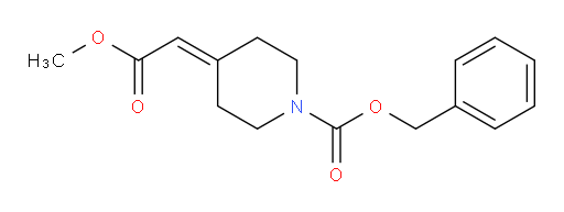 benzyl 4-(2-methoxy-2-oxoethylidene)piperidine-1-carboxylate