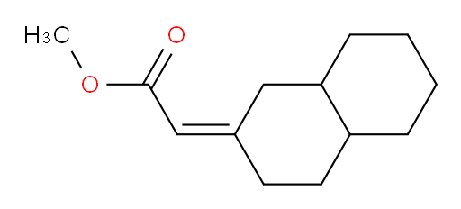 methyl 2-[(2Z)-decahydronaphthalen-2-ylidene]acetate