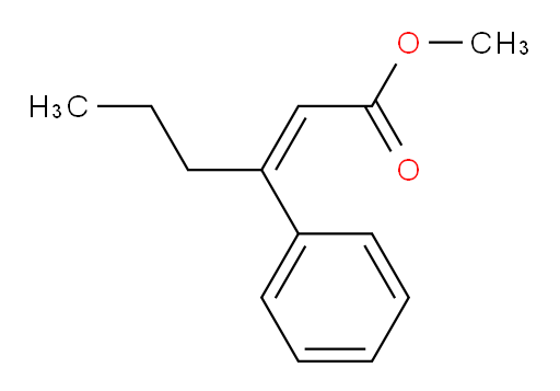 methyl (2Z)-3-phenylhex-2-enoate