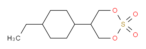 5-(4-ethylcyclohexyl)-1,3,2lambda6-dioxathiane-2,2-dione