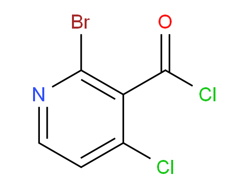 2-bromo-4-chloropyridine-3-carbonyl chloride