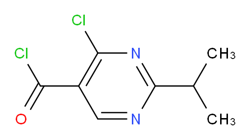 4-chloro-2-(propan-2-yl)pyrimidine-5-carbonyl chloride