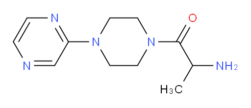 2-amino-1-[4-(pyrazin-2-yl)piperazin-1-yl]propan-1-one