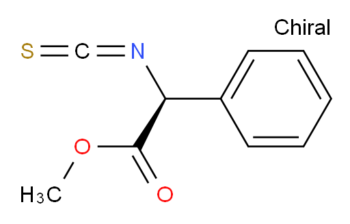 methyl (2S)-2-isothiocyanato-2-phenylacetate