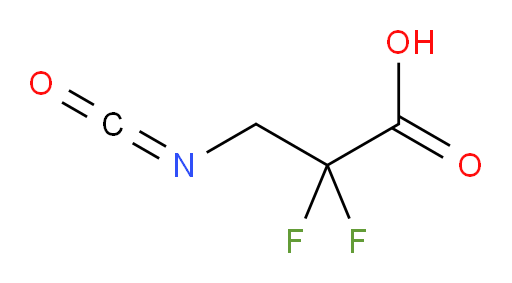 2,2-difluoro-3-isocyanatopropanoic acid