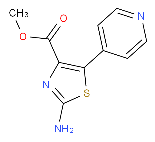 methyl 2-amino-5-(pyridin-4-yl)-1,3-thiazole-4-carboxylate