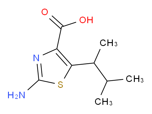 2-amino-5-(3-methylbutan-2-yl)-1,3-thiazole-4-carboxylic acid