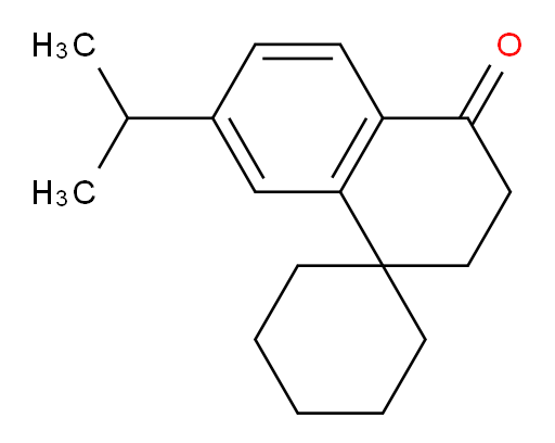 7'-(propan-2-yl)-3',4'-dihydro-2'H-spiro[cyclohexane-1,1'-naphthalene]-4'-one