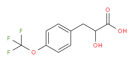 2-hydroxy-3-[4-(trifluoromethoxy)phenyl]propanoic acid